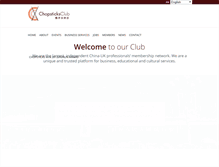Tablet Screenshot of chopsticksclub.com